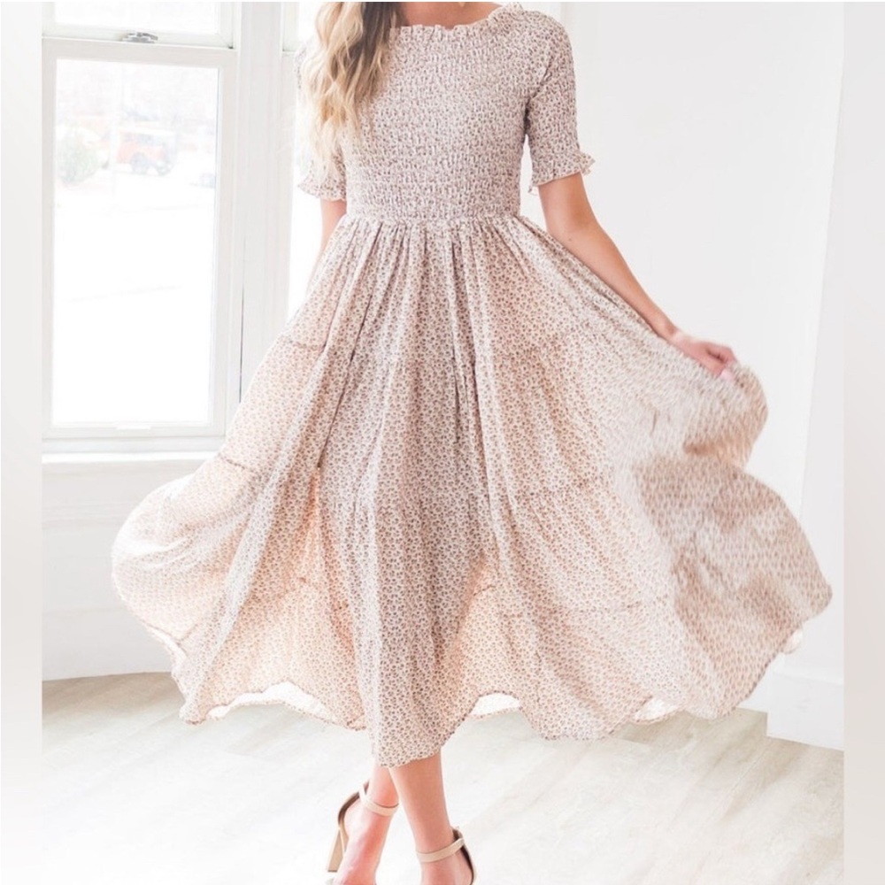 Orange Creek Floral Maxi Dress